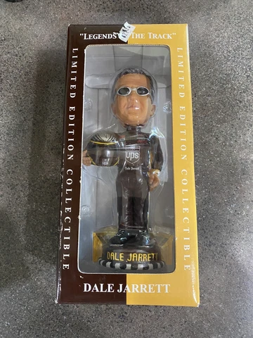Dale Jarrett #88 Bobble Head!!! Legends of the Track UPS NASCAR. Free Shipping Cover