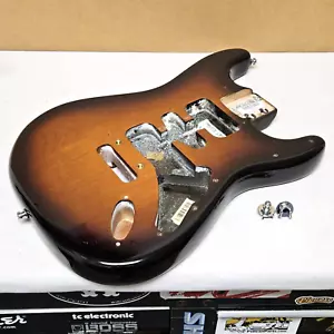 2012 Fender American Deluxe Strat Alder BODY 2-Tone Sunburst USA Electric Guitar - Picture 1 of 17
