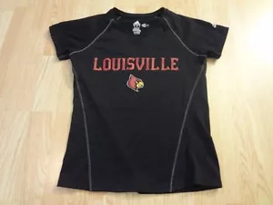 Women's Louisville Cardinals S Athletic T-Shirt Tee Adidas ClimaLite - Picture 1 of 1