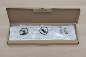 New Genuine Dell Wired USB Keyboard WHITE KB216t TNTRR CN-0TNTRR - Picture 1 of 2
