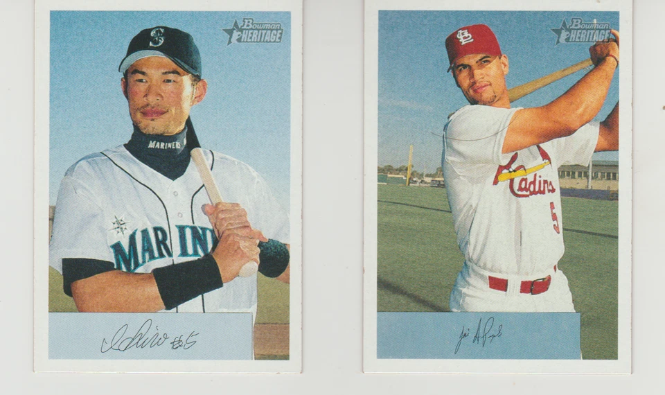 2002 Bowman Heritage Baseball 250-439 YOU PICK .99 to 1.250 - Image 1 of 1