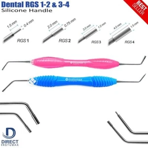 Dental Instrument RGS 1-2 / 3-4 Silicone Handle Depth Dimensions for Restoration - Picture 1 of 9