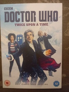 DR WHO TWICE UPON A TIME DVD INC SLIPCASE PETER CAPALDI DOCTOR WHO - Picture 1 of 2