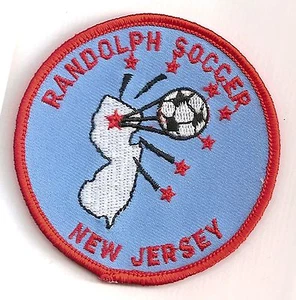 Randolph Soccer - NJ New Jersey - gestickter Aufnäher - Bild 1 von 2