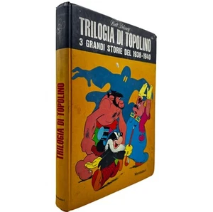 Libro Disney Vintage Trilogia di Topolino 1969 Raro da Collezione Mondadori - Foto 1 di 10