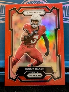 BUDDA BAKER 2023 Panini Prizm RED Retail SP #2 Color Match Cardinals Football - Bild 1 von 24