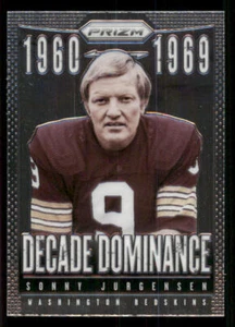 2013 Panini Prizm Decade Dominance #1 Sonny Jurgensen - Picture 1 of 2