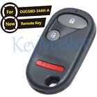 Remote Car Key for Honda Civic Si Coupe 2002-2005 Fob 2+1 3 Button OUCG8D-344H-A