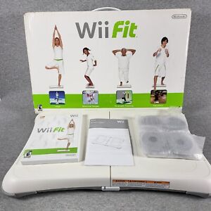 Wii Fit Balance Board Nintendo Exercise Fitness With Wii Fit Plus Original Box
