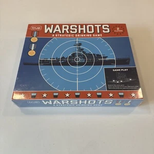 True WARSHOTS A Strategic Drinking Game Includes 24 Plastic Shot Glasses  NEW * - Picture 1 of 2