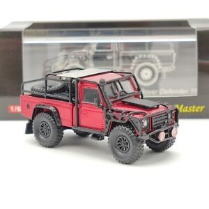 1/64 Master Land Rover 110 Defender Pickup Diecast Toy Car Model Gift Collection