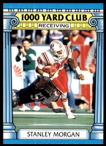 1987 Topps Stanley Morgan B Football Cards #4