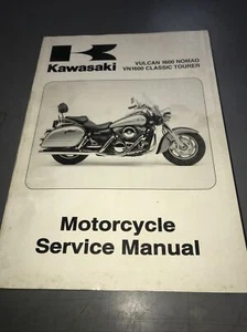 Kawasaki Motorcycle OEM 2005 Vulcan 1600 Nomad Service Manual 99924-1343-01 - Picture 1 of 3