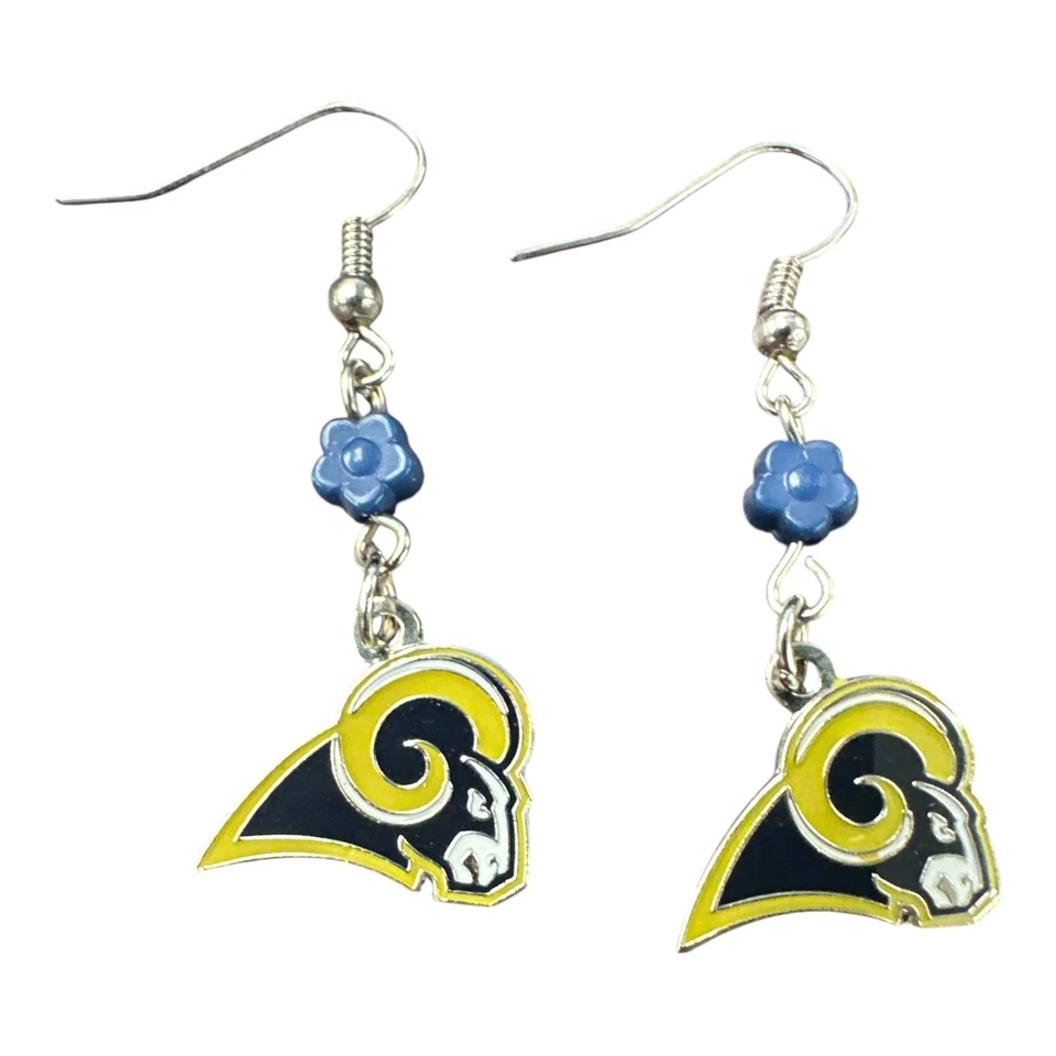 NFL Los Angeles Rams Sophie Style Dangle Earrings -