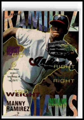 1995 Fleer #145 Manny Ramirez - Image 1 of 2