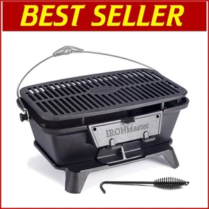 Parrilla de carbón portátil de hierro fundido - Mesa Yakitori japonesa para 5-8 personas - Imagen 1 de 8