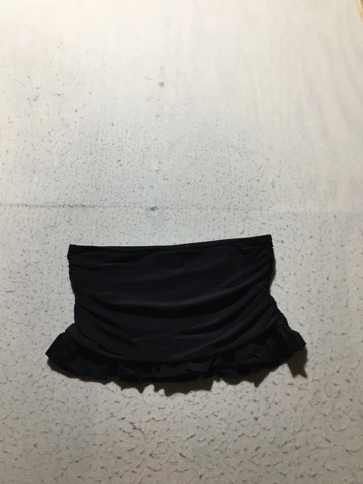 Parte inferior de natación Jaclyn Smith para mujer 18 negra estilo falda fluida Foto 1 de 4