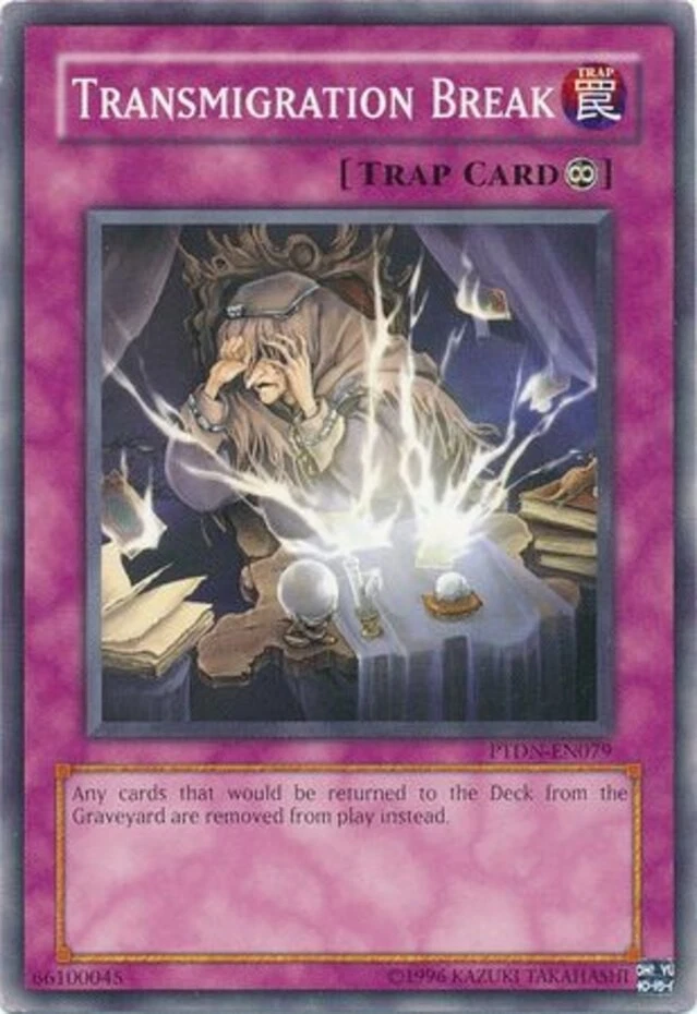 Transmigration Break - PTDN-EN079 - Common - Unlimited Edition - Moderately Play - Image 1 of 1