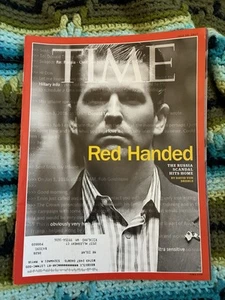 Time July 24, 2017 Donald Trump Jr. Red Handed The Russia Scandal Hits Home (Mag - Picture 1 of 4