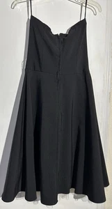Ruby Rox Black strapless full-length dress size 9 - Picture 1 of 6