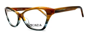 CINZIA - CIN-5076 C2 55/14/140 - AMBER / SLATE GREY - NEW Authentic EYEGLASSES - Picture 1 of 2