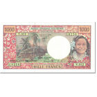 [#606376] Banknot, Francuskie Terytoria Pacyfiku, 1000 Francs, 1996, Undated (19