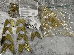 De colección Navidad Vacaciones Invierno Cuentas Santo Ángel Ornamento Iglesia Artesanía Kit x9 - Imagen 1 de 10