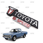 Front Grille Badge Emblem 5speed For Toyota Hilux LN30 40 RN30 40 1978 - 1983 Toyota Hilux