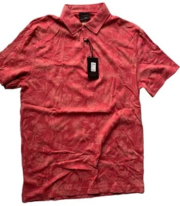 SMASH Shirt Herren Größe Small Polo Pull Over Rosa Kurzarm Baumwolle Neu mit Etikett - Bild 1 von 9