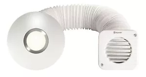 Decken Dunstabzugshaube mit LED Licht Dusche Illumi Simply Silent Xpelair SSSISFC - Bild 1 von 15