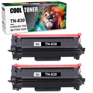 TN830 Toner Cartridge Replacement Brother 830XL TN-830 TN830XL for HL-L2460DW - Picture 1 of 3