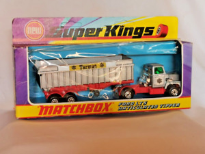 Ford LTS Tipper Truck Tarmac Boxed - Matchbox Super Kings K18