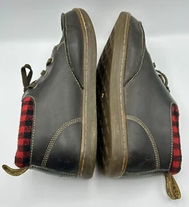 Dr. Martens Sheldon Chukka Stiefel Herren 12 schwarz Leder Büffel kariert Air Wair - Bild 1 von 12