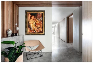 Bill Mack Original Spirit Renoir Sculpture Hand Signed Large Figurative Artwork - Picture 1 of 6