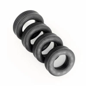 4er Multipack Veroma 1:16 Tieflader Reifen Vollgummi 14 mm 4 St. - Bild 1 von 1