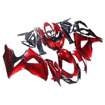 Kit de carenado rojo caramelo para carrocería de inyección ABS 2009-2016 Suzuki GSXR1000 K9 Foto 1 de 4