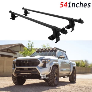 For Toyota Tacoma Pickup 54" Car Cross Bar Top Roof Rack Cargo Carrier w/ Lock - Picture 1 of 18