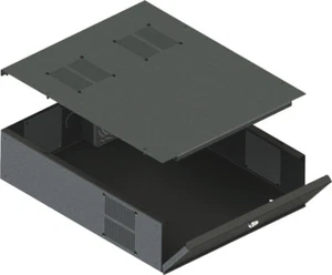 Caja de seguridad DVR-LB3 para productos de montaje de video DVR montaje en rack VMP almacenamiento de bajo perfil - Imagen 1 de 1