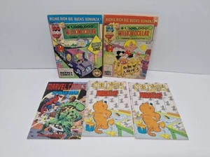 Lot of 5 Comics Richie Rich, Marvel, Star Comics Vintage - Picture 1 of 5