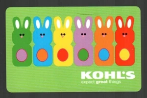KOHL'S Easter Bunnies ( 2005 ) Gift Card ( $0 ) - Picture 1 of 1