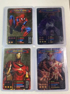 Spiderman Heroes And Villains Cards 4holo Cards - Foto 1 di 7