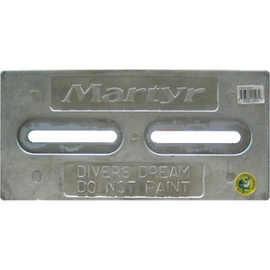 Ánodos Mártir CMDIVERM Buzos Casco de Sueño Ánodo Magnesio 12 pulgadas x 6 pulgadas. DIVERM - Imagen 1 de 2
