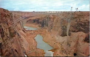 Glen Canyon Bridge Page Arizona Postcard - Picture 1 of 2