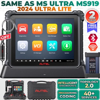 2025 Autel MaxiCOM Ultra Lite S ECU Program Full System Diagnostic Tool Scanner - Image 1 of 4