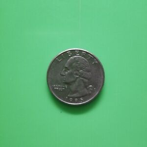 Quarter Dollar Coin USA 1995