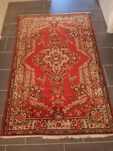 Älterer Teppich/Brücke, Orient, Blumen- u. Tiermotive, 196 X 127 - Bild 1 von 17