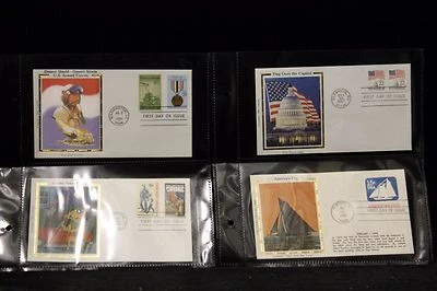 First Day Of Issue Colorano "Silk' Cachet Covers - Image 1 of 3