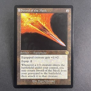 Sword Of The Meek 59 Near Mint Retro Frame The Brothers' War Artifacts Rare - Picture 1 of 2
