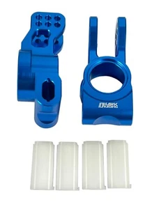 Bujes traseros de aluminio RC8B4 azul para Team Associated RC8B4 B4e T4 T4e 81545 - Imagen 1 de 5