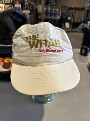 Winston The Wrap De Colección Años 80 Nylon Granjero de Tabaco Camionero Gorra Snapback Usado Foto 1 de 4